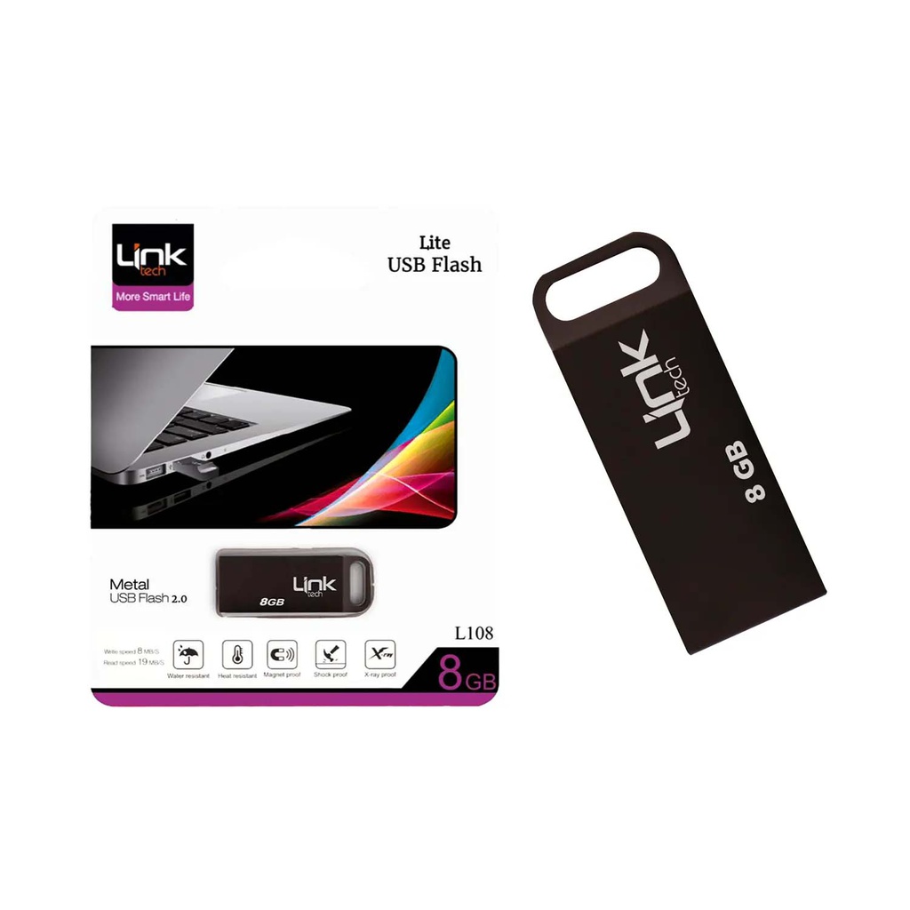 LinkTech 8mb/s 8GB USB Lite Metal Flash