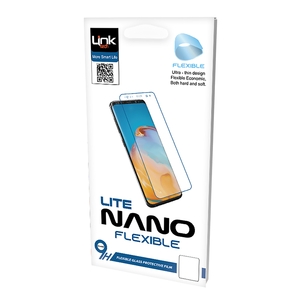 Nano Lite Anti Shock Glass Screen Protector For iPhone 8 Plus Back Protecter