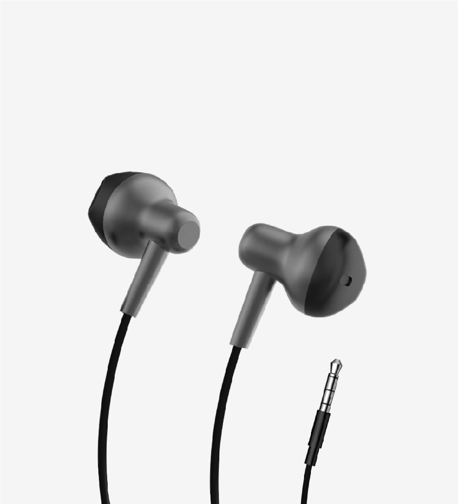 H677 Premium Metal Super Bass in-Ear 3.5mm AUX Cable Earphone