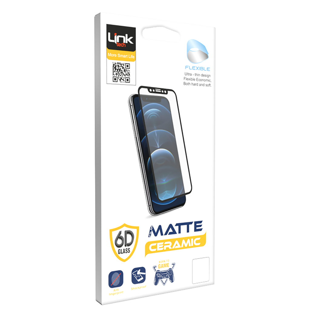 Matte Ceramic Glass Screen Protector For iPhone 15 PRO