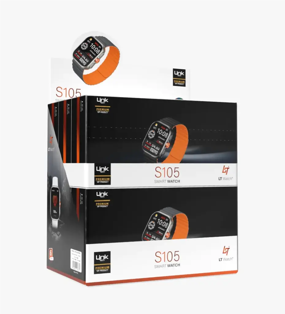 Link Tech PREMIUM SMART WATCH S105 (6 Pieces)