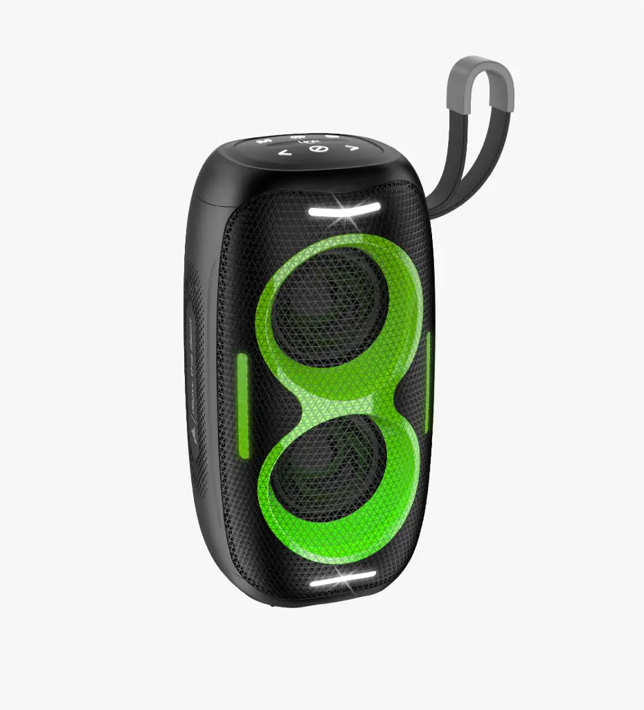 R117 RGB Işıklı IPX5 Sertifikalı Taşınabilir Bluetooth Hoparlör