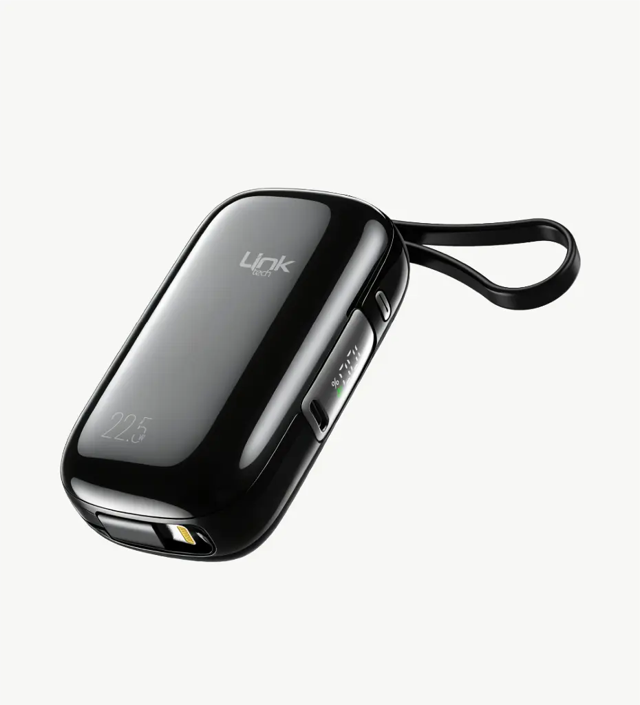 MP11 Mini Type-C ve Lightning Şarj Kablolu 22.5W 9600mAh Hızlı Powerbank