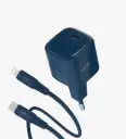G824 Safe Type-C–Lightning Kablolu 30W GaN Hızlı Şarj Adaptörü