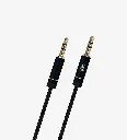 [LCK-A430-BLACK] A430 Çevre Dostu 1000mm 3.5mm → 3.5mm AUX Kablosu (Siyah).webp