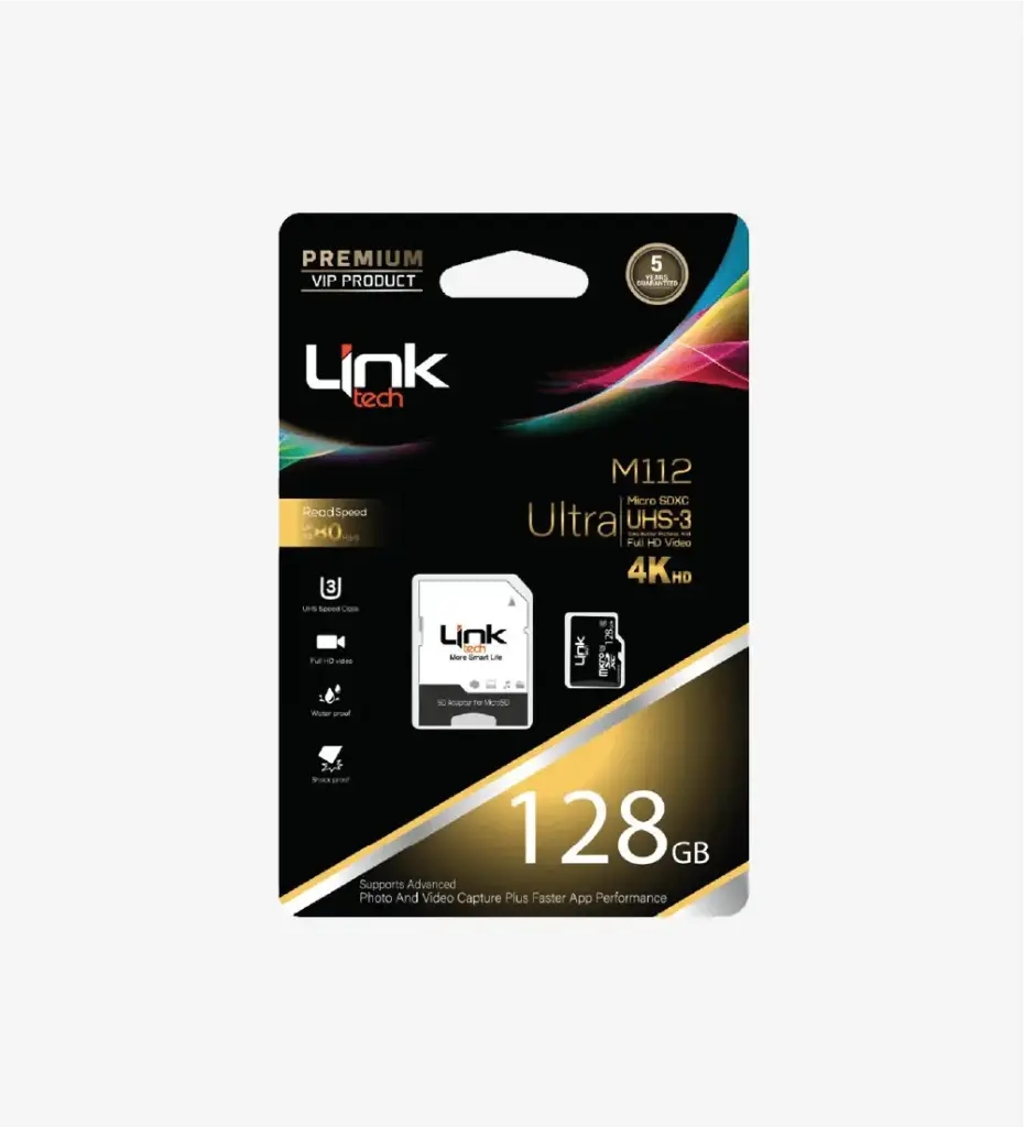 M112 Premium 80MB/s Micro SD Ultra 128 GB Memory card