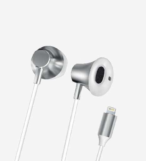 H545 Premium Süper Bas Earphone Kulak İçi Lightning Kablolu Kulaklık