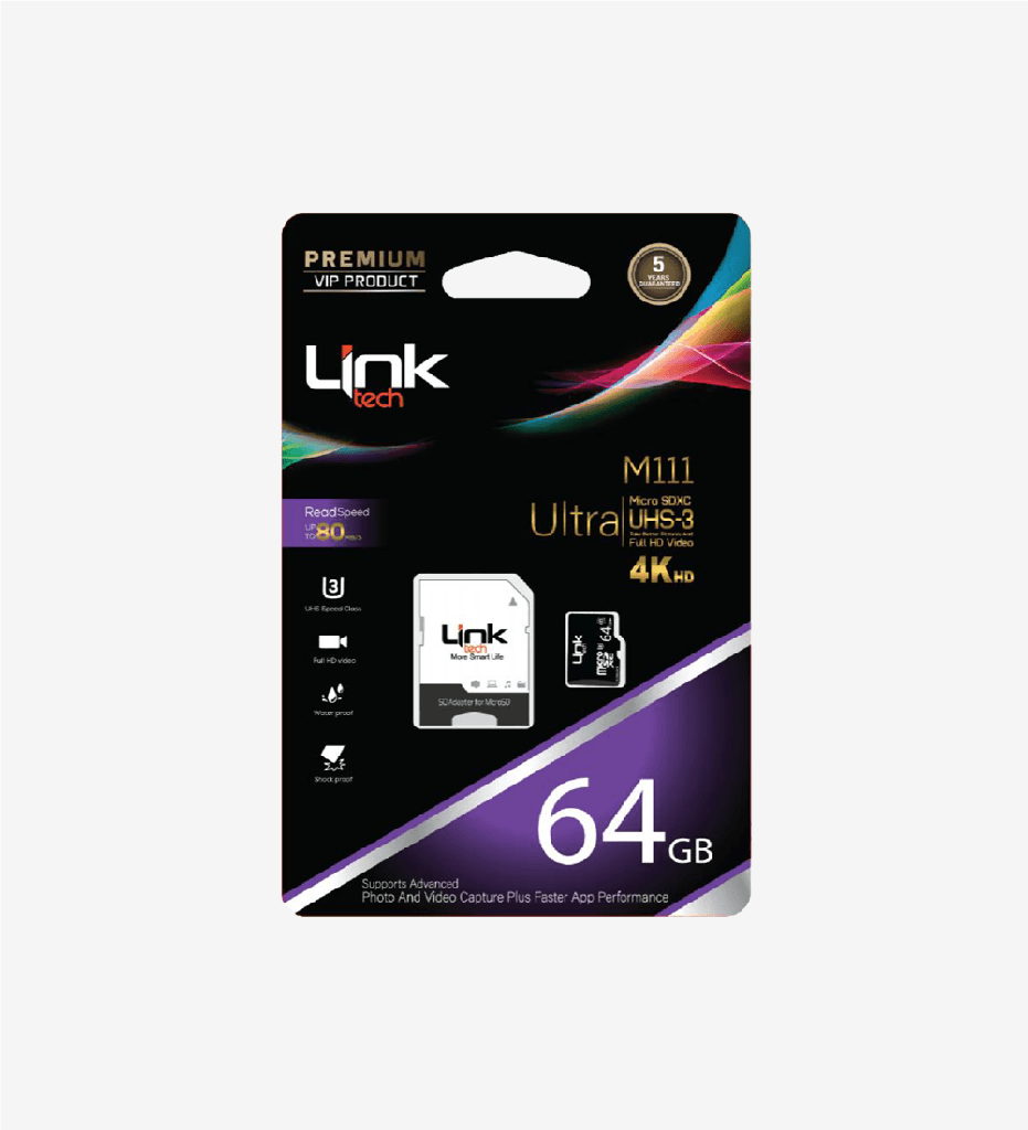 M111 Premium Mikro SD 4K Ultra 64 GB Hafıza Kartı