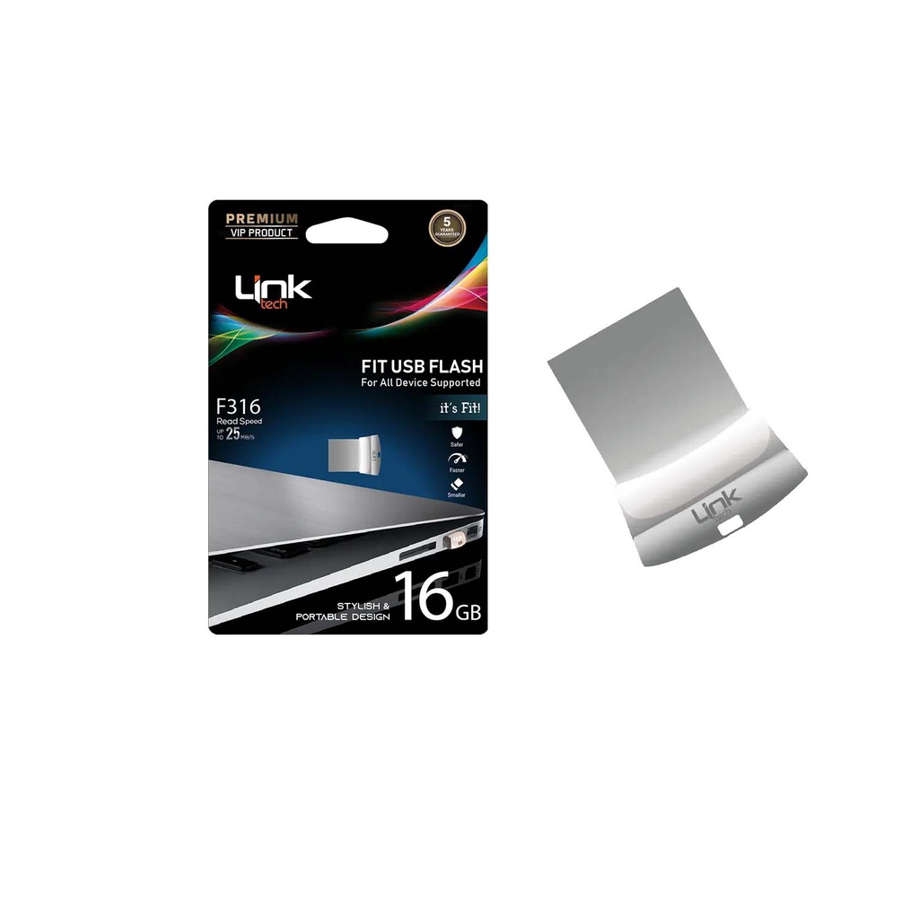 F316 Premium Fit Metal 25mb/s 16GB USB Flash