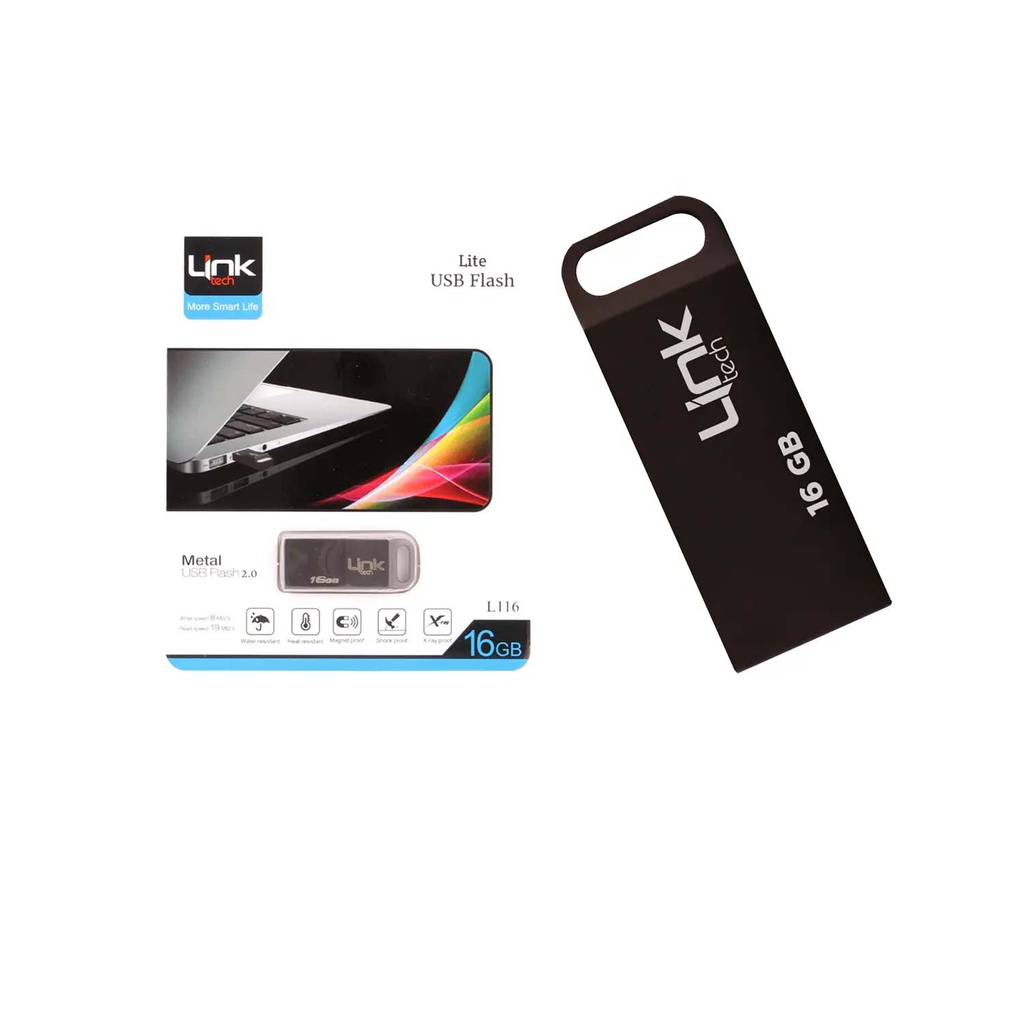 LinkTech 8mb/s 16GB USB Lite Metal Flash