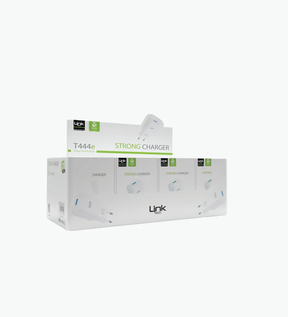 T444e Strong ECO Friendly 2.1A Charger Package