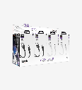 K602 Safe 3A USB-A Type-C Charging Cable 100 Pack