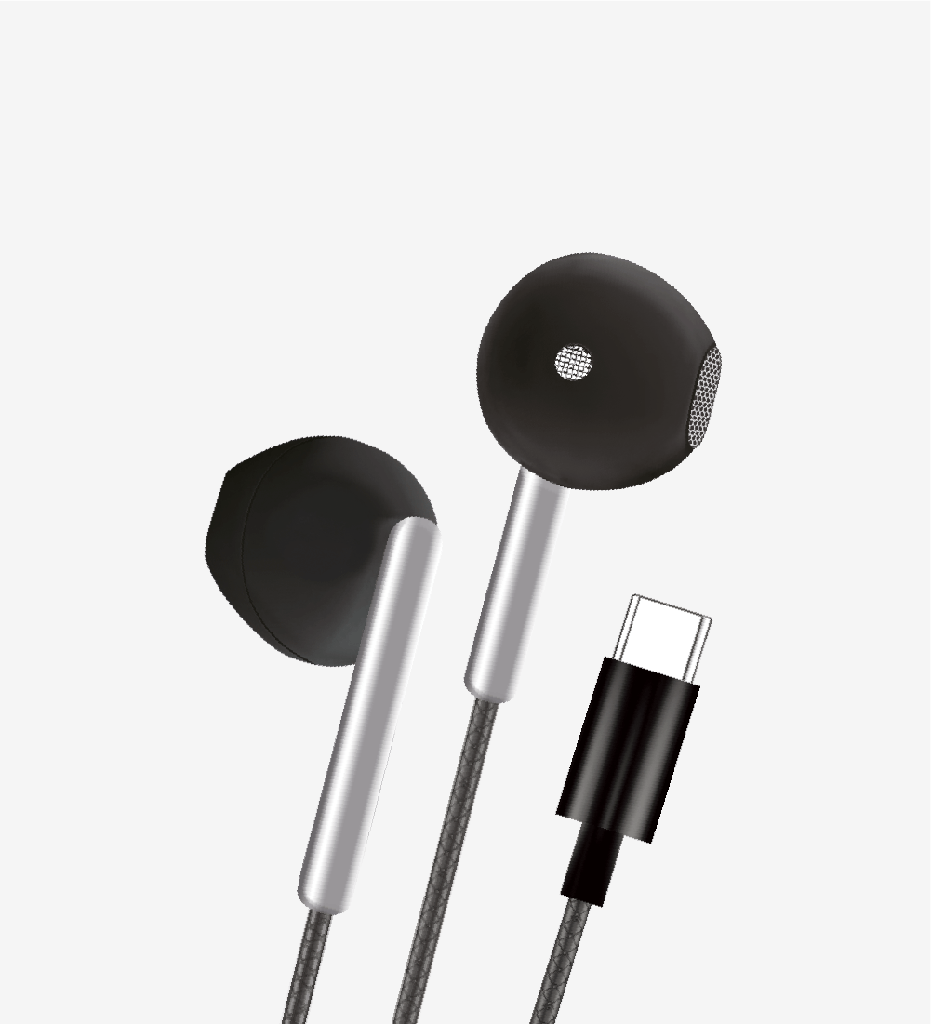 H46 in-ear Earphone with Type-C Cable