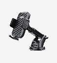 H769 Suction Cup Mounted Flexible Arm with Rotatable Phone Holder
