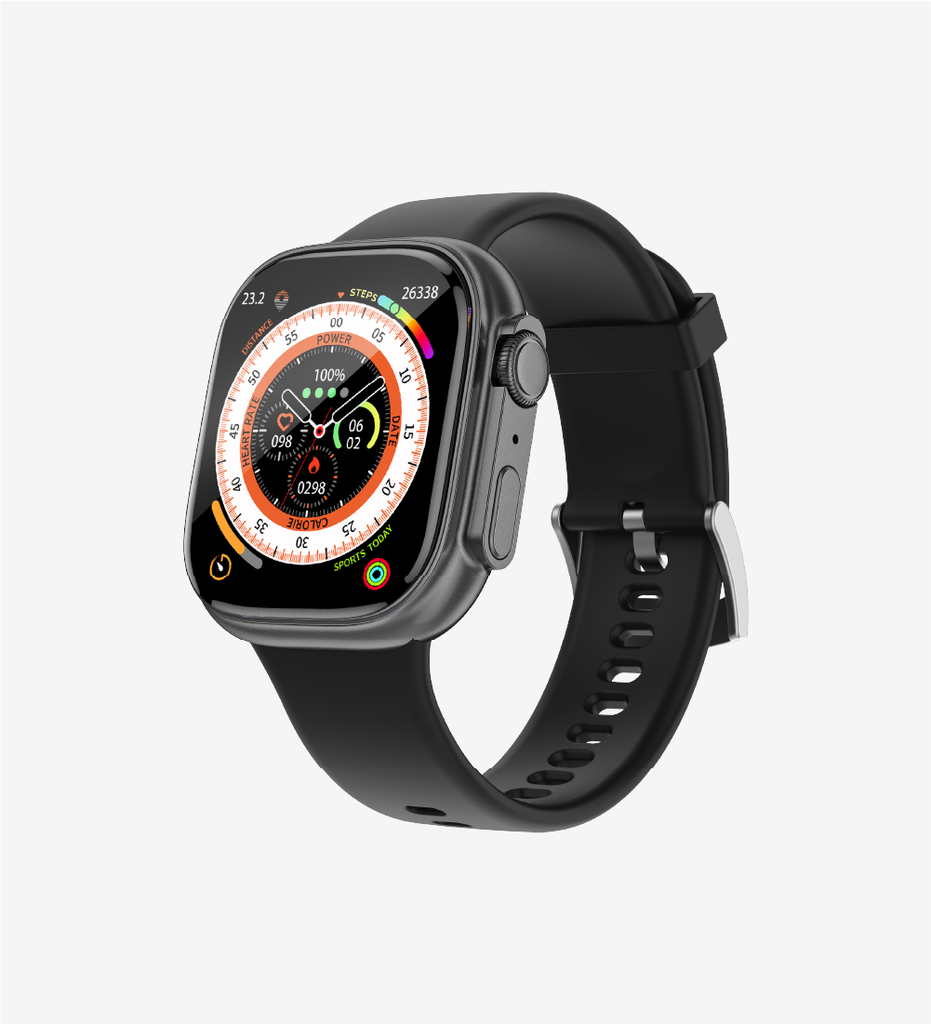 Linktech S92 Premium Super Amoled LT Watch Akıllı Saat - Siyah