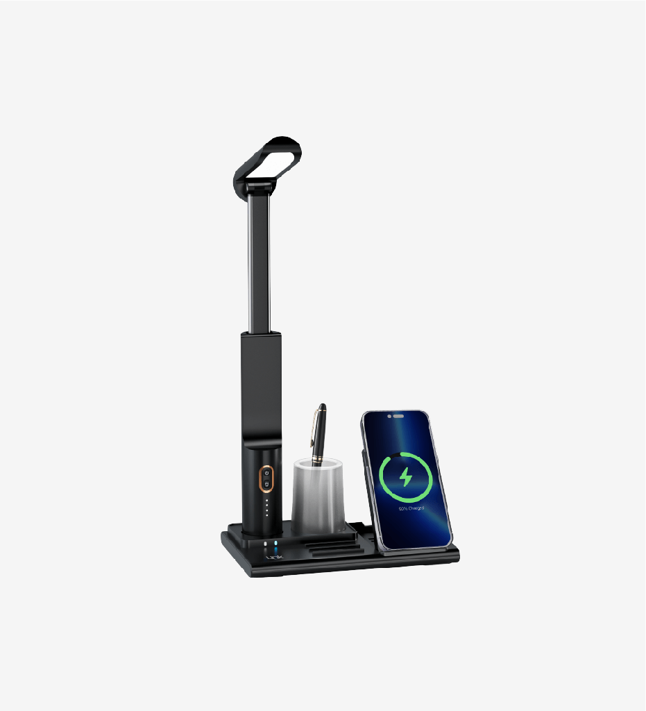 W799 Premium 3 IN 1 Wireless  Fast Charger Holder