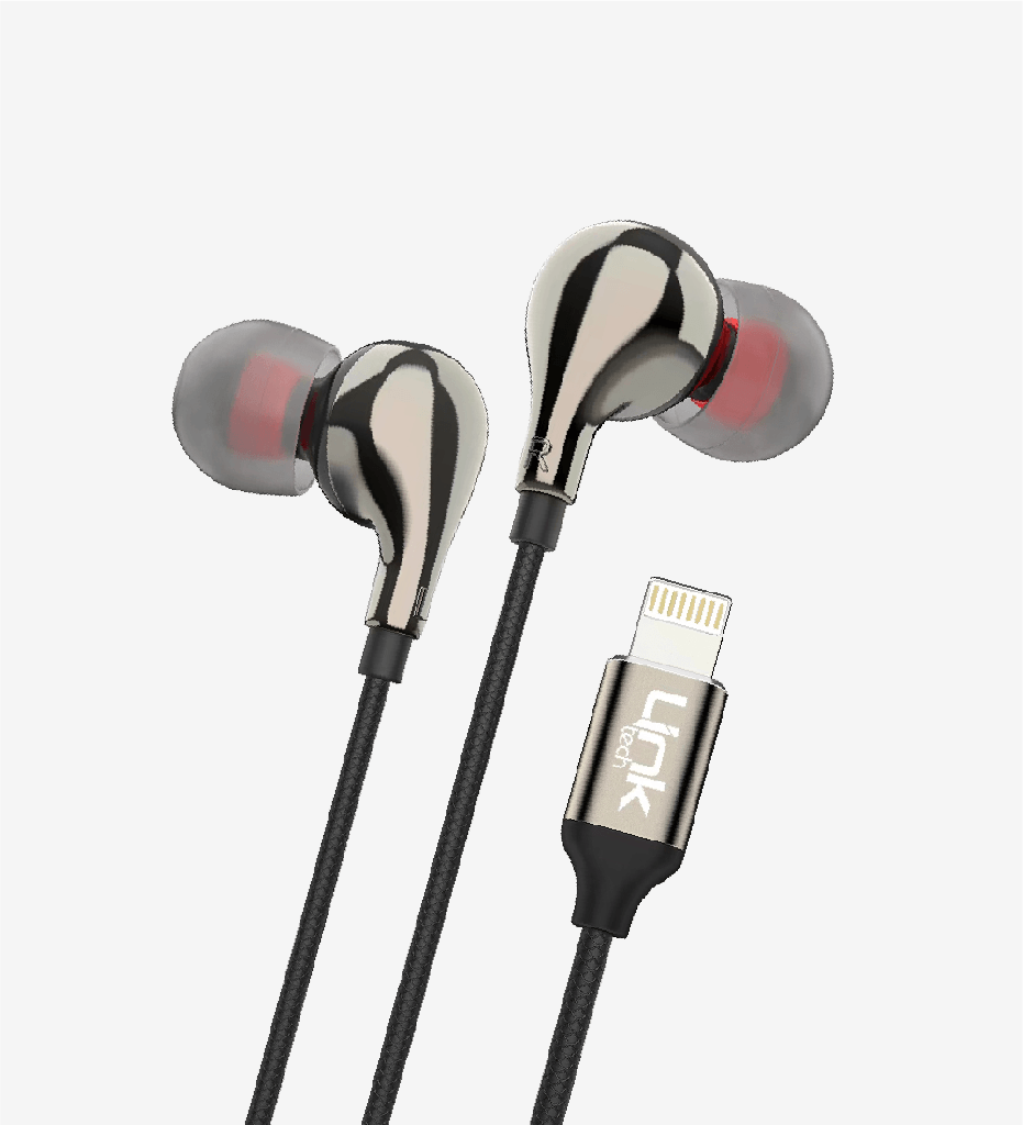 E82 Lightning HD Sound Metal in-Ear Cable Earphone