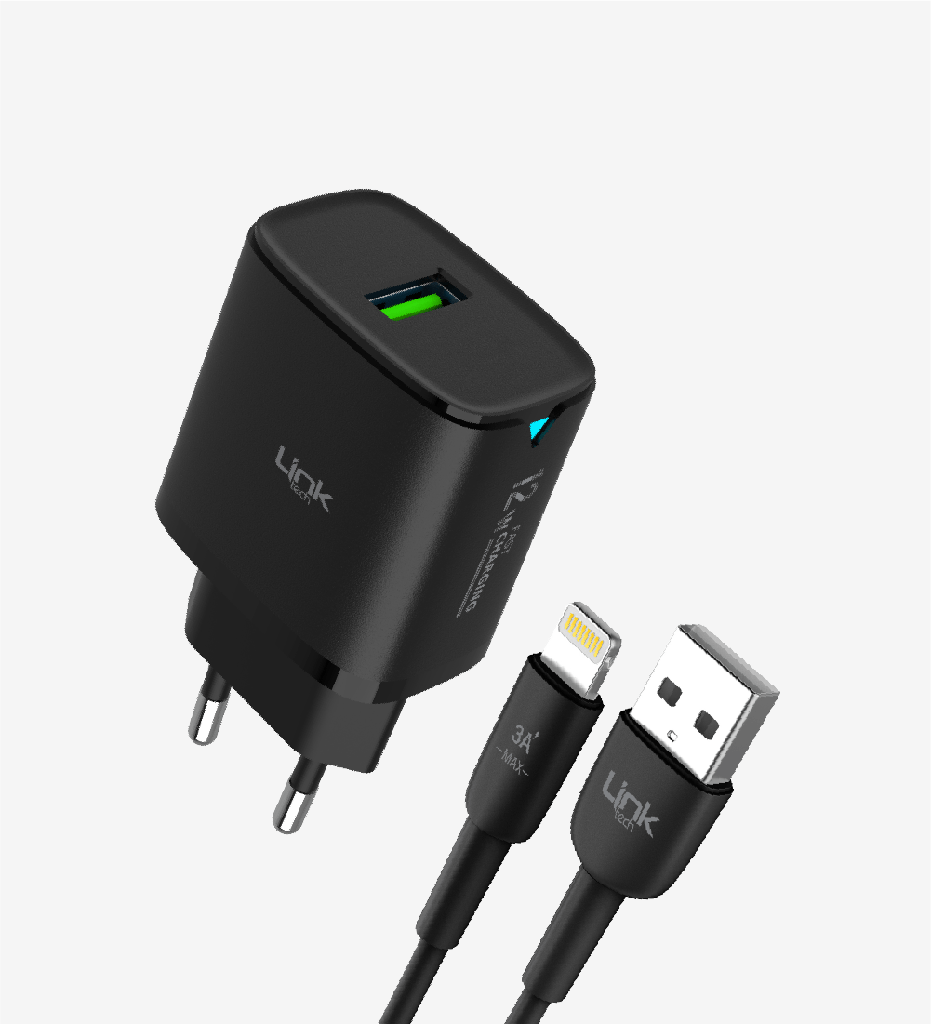 C302 Safe Lightning Cable 12W Fast Charger
