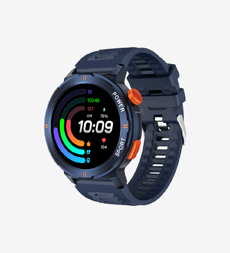 Linktech S93 Premium Super Amoled LT Watch Akıllı Saat - Koyu Mavi
