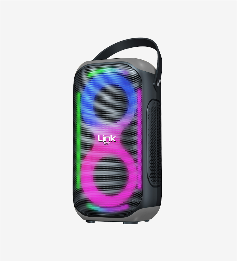 M404 Portable 50W 5400mAh Bluetooth Speaker with Microphone