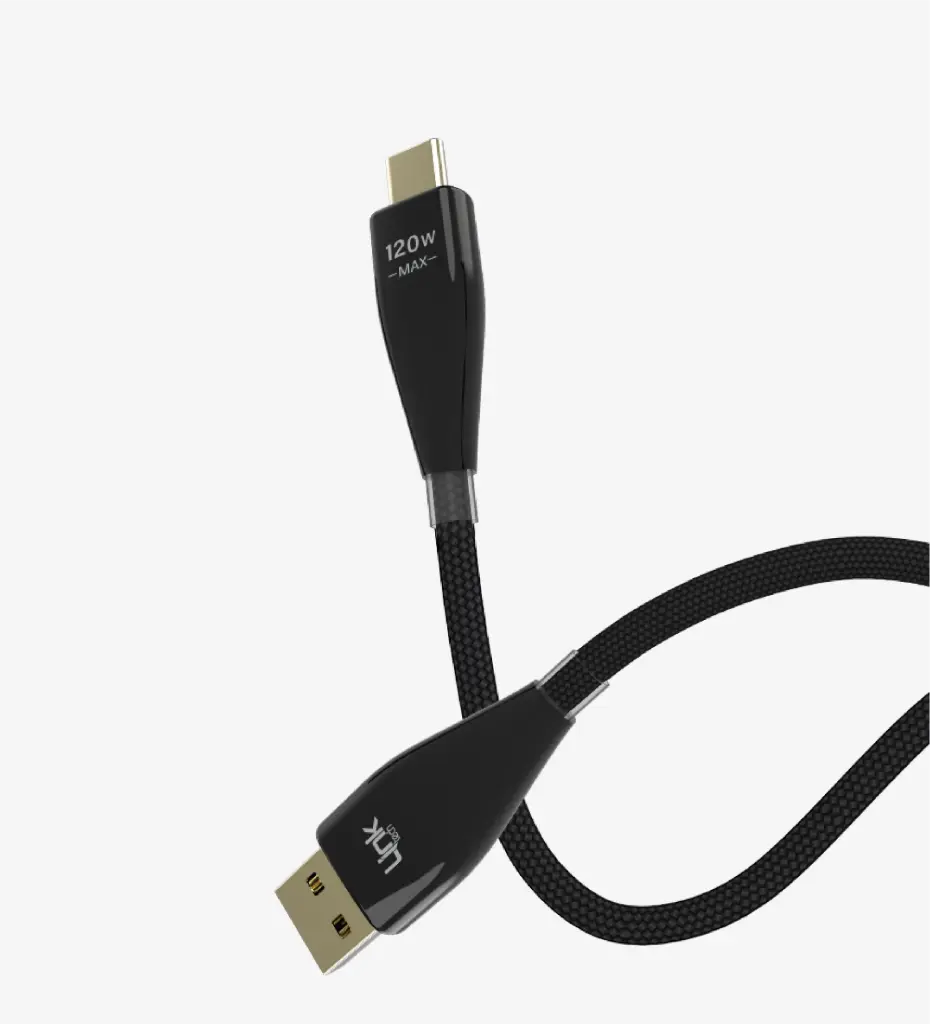 K691 Safe 1200mm 120W  USB-A → Tip-C Şarj Kablosu