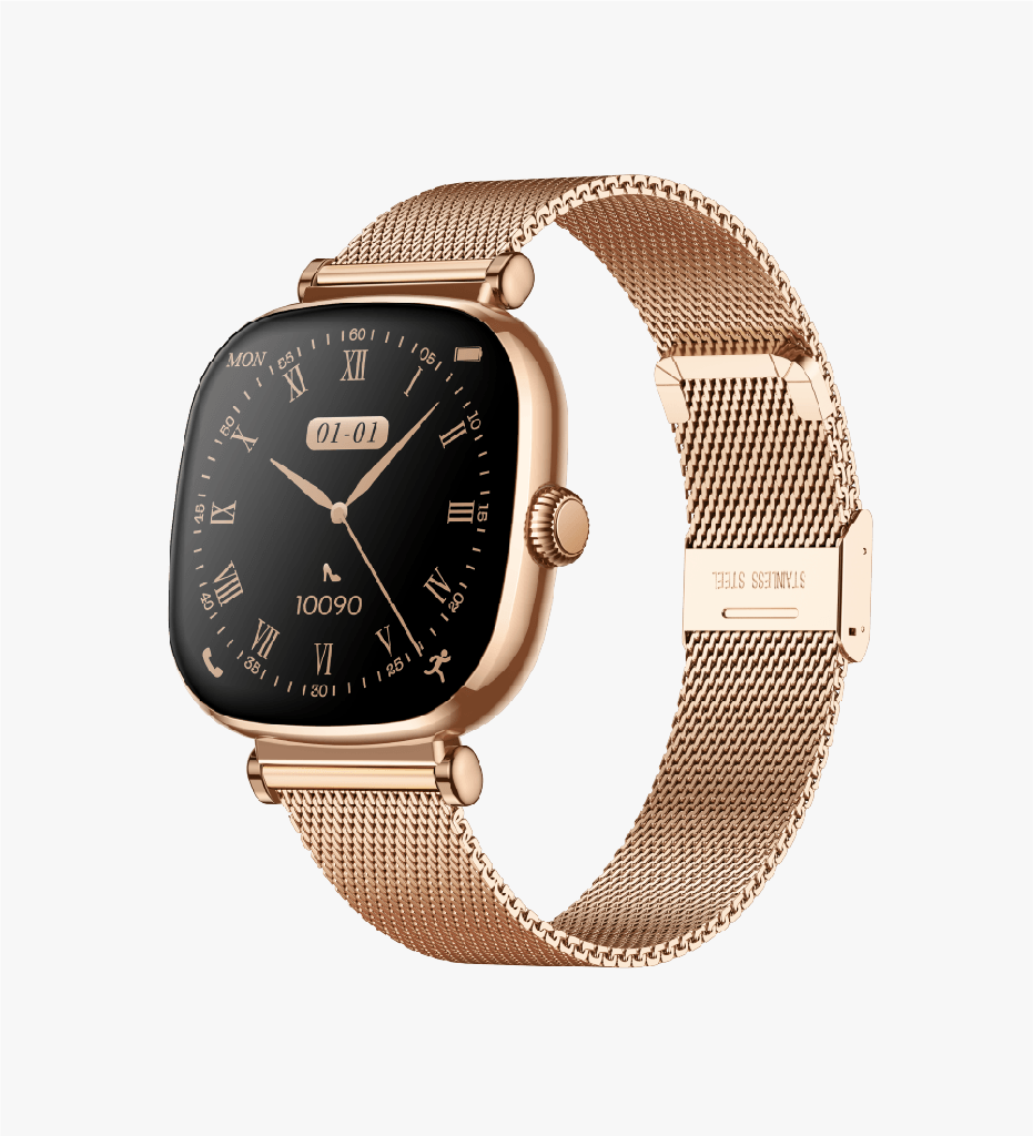 Linktech S108 Premium Super Amoled Akıllı Saat - Altın