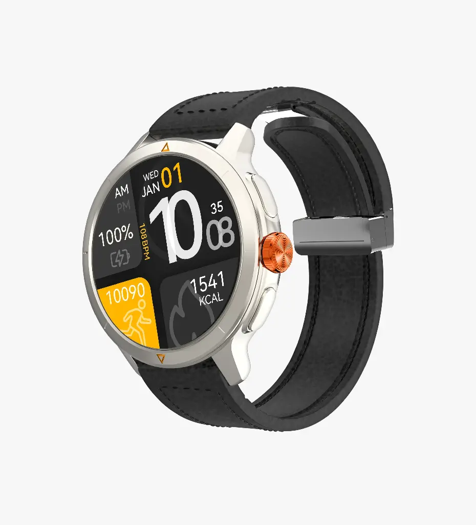 Linktech S110 Premium Super Amoled LT Watch Akıllı Saat - Siyah