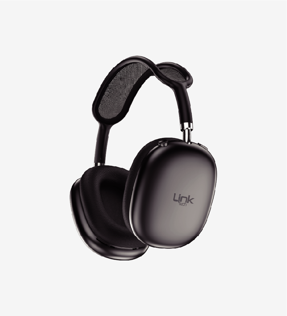 Linktech HP10 Gri Kulak Üstü Bluetooth Kulaklık