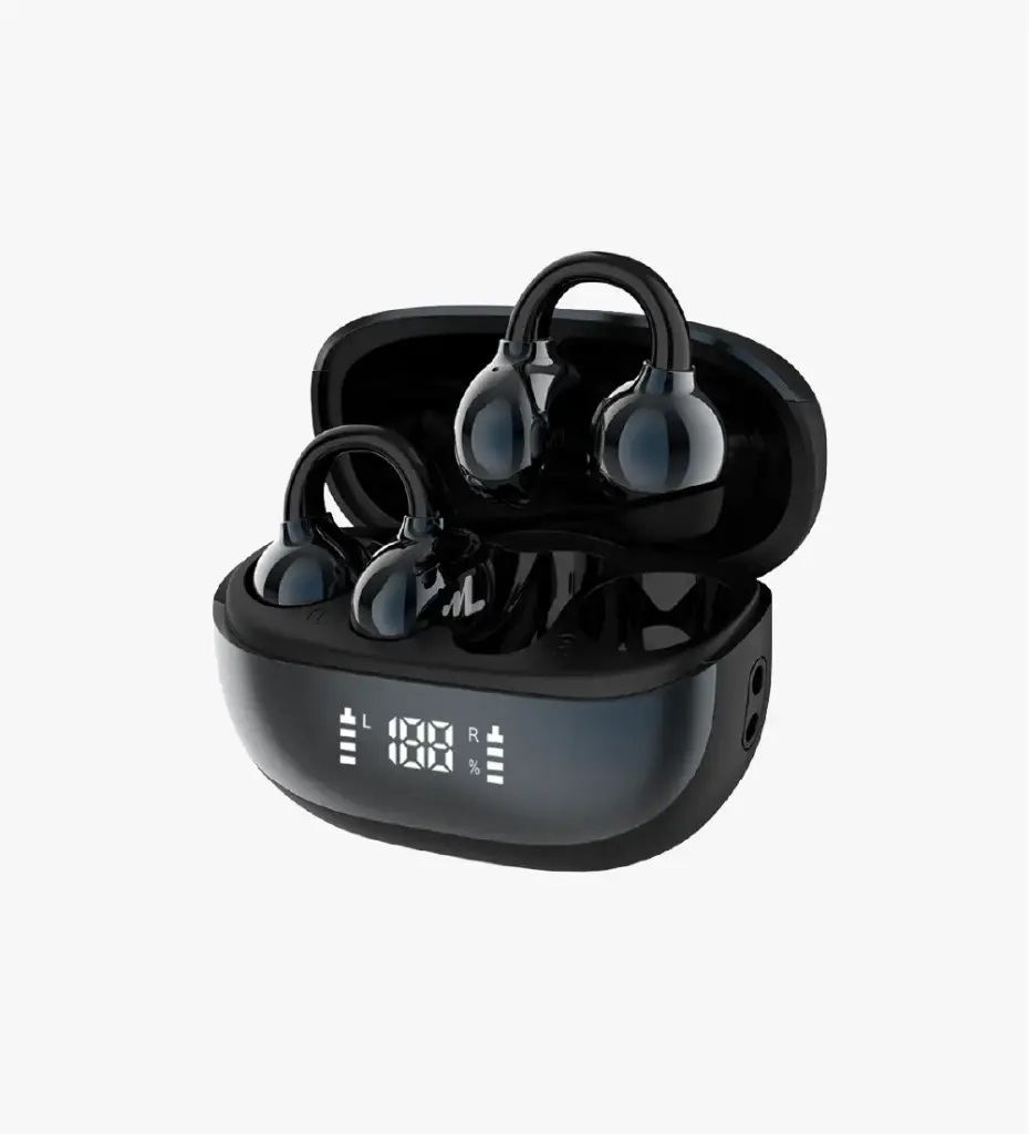 S155 Open‑Ear Clip‑On Wireless Earbuds