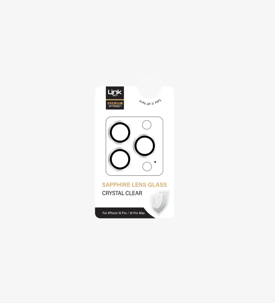 Sapphire Glass Lens Protector for iPhone 16 Pro / 16 Pro Max