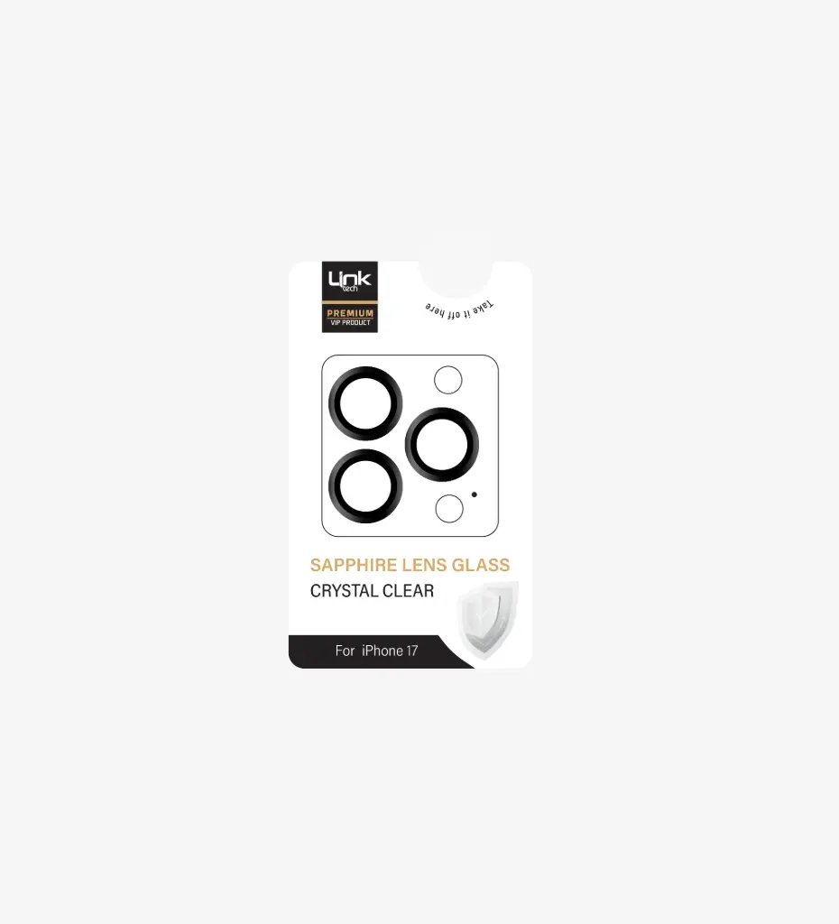 Sapphire Glass Lens Protector for iPhone 17