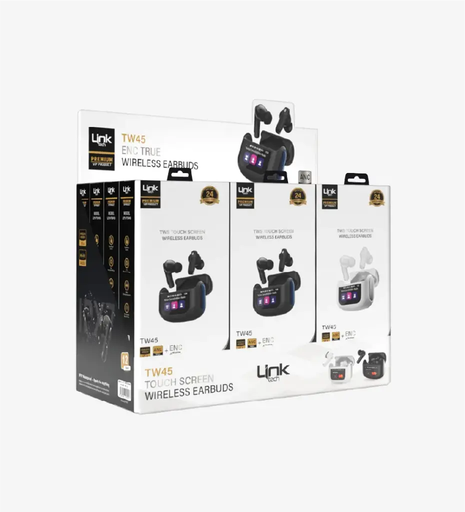 TW45 Premium Dokunmatik Kablosuz TWS Kulaklık 12'li Paket