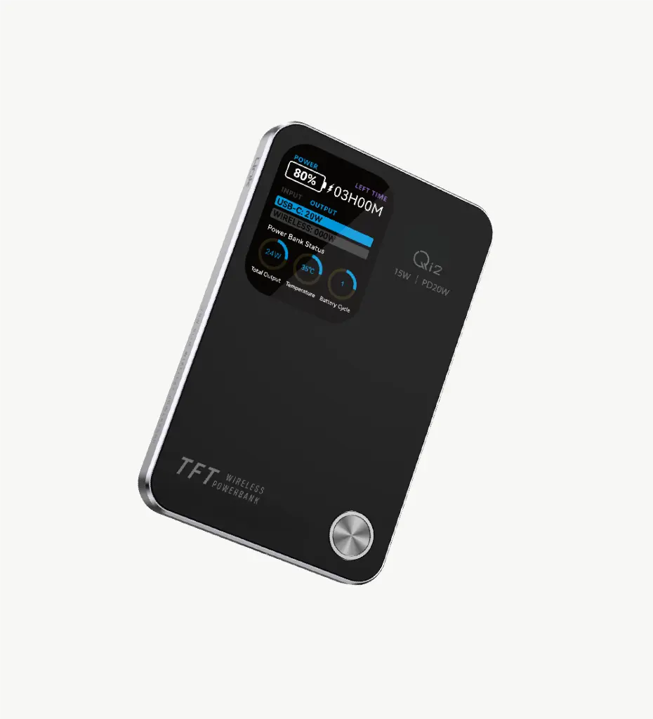 WP19 4'ü 1 Arada Dijital Ekranlı 5000mAh 15W Kablosuz Akıllı Saat Şarjlı Powerbank