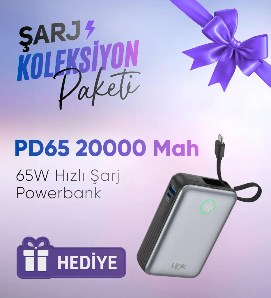 Temmuz Kampanyası: Şarj Koleksiyon Paketini Alana PD65 Hediye!