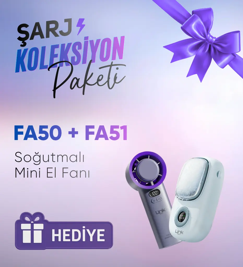 Temmuz Kampanyası: Şarj Koleksiyon Paketini Alana FA50+FA51 Hediye!