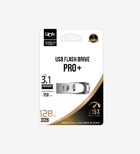 [LUF-3128] 3128 Premium Pro Plus 150mb/s 128GB USB3.1 Flash Bellek