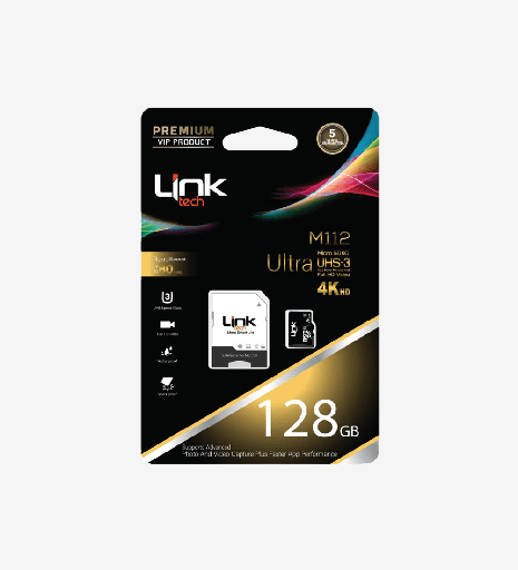 [LMC-M112/128GB] M112 Premium Mikro SD 4K Ultra 128 GB Hafıza Kartı