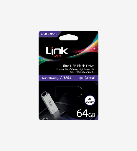 [LUF-U264] U264 Ultra Metal 25mb/s 64GB USB Flash Bellek