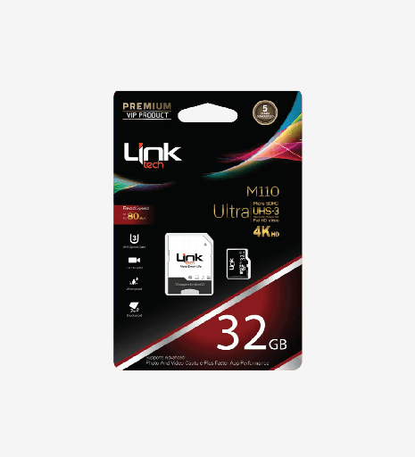 [LMC-M110/32GB] M110 Premium Mikro SD 4K Ultra 32 GB Hafıza Kartı