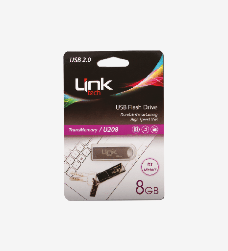 [LUF-U208] U208 Ultra Metal 25mb/s 8GB USB Flash Bellek