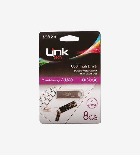 U208 Ultra Metal 25mb/s 8GB USB Flash Bellek