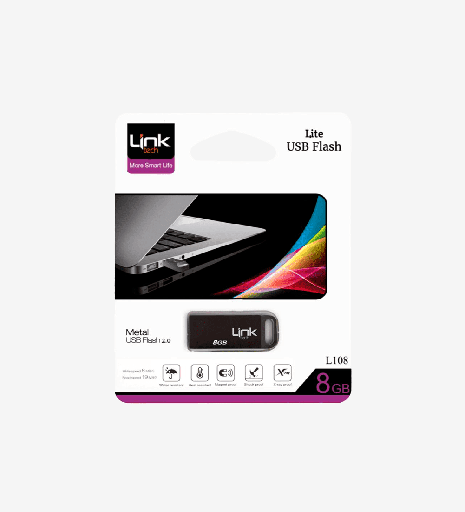 [LUF-L108] L108 Lite Metal 20mb/s 8GB USB Flash Bellek