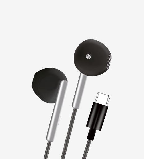 H46 Kulak İçi Tip-C Kablolu Mikrofonlu Kulaklık