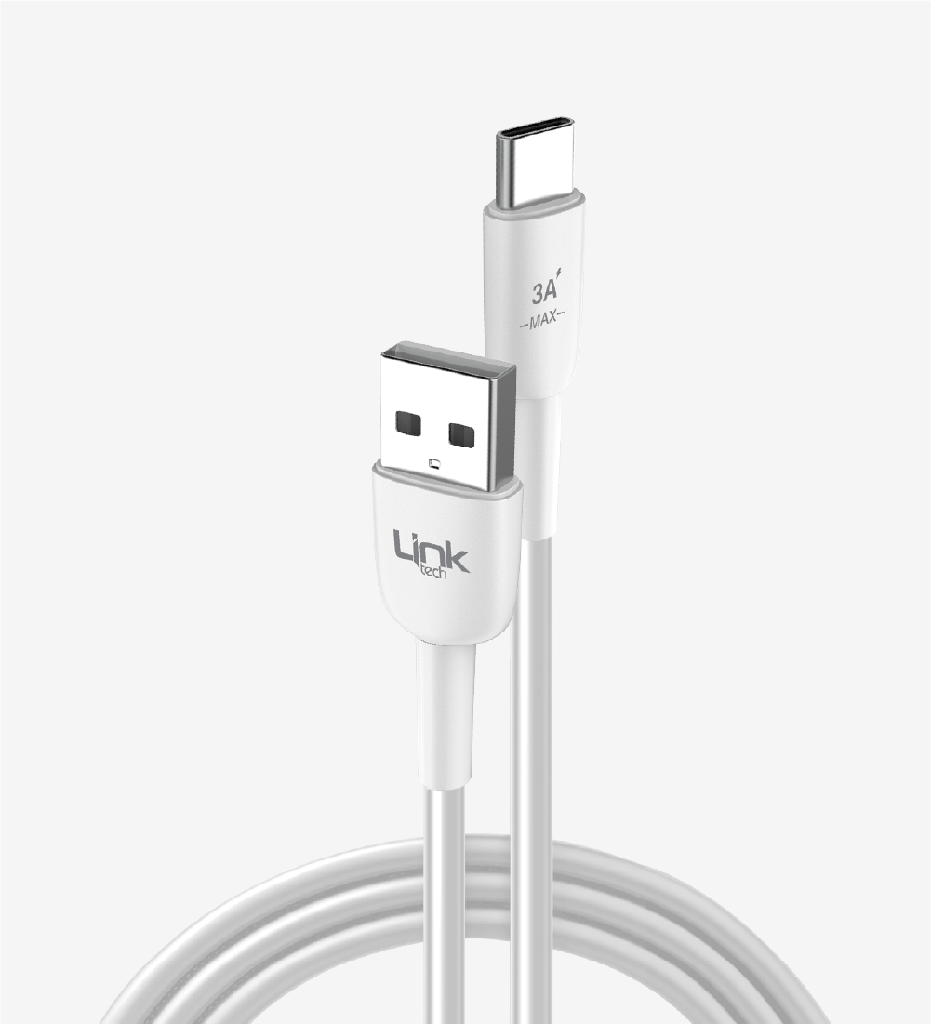 K607 Safe 3A 45W USB-A to USB-C Cable, 2 m | LinkTech
