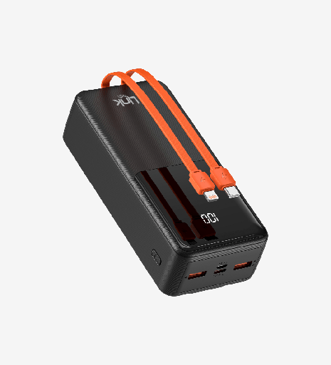 [LPB-PC30] PC30 Safe Çoklu Kablolu 22.5W PD 30.000 mAh PowerBank