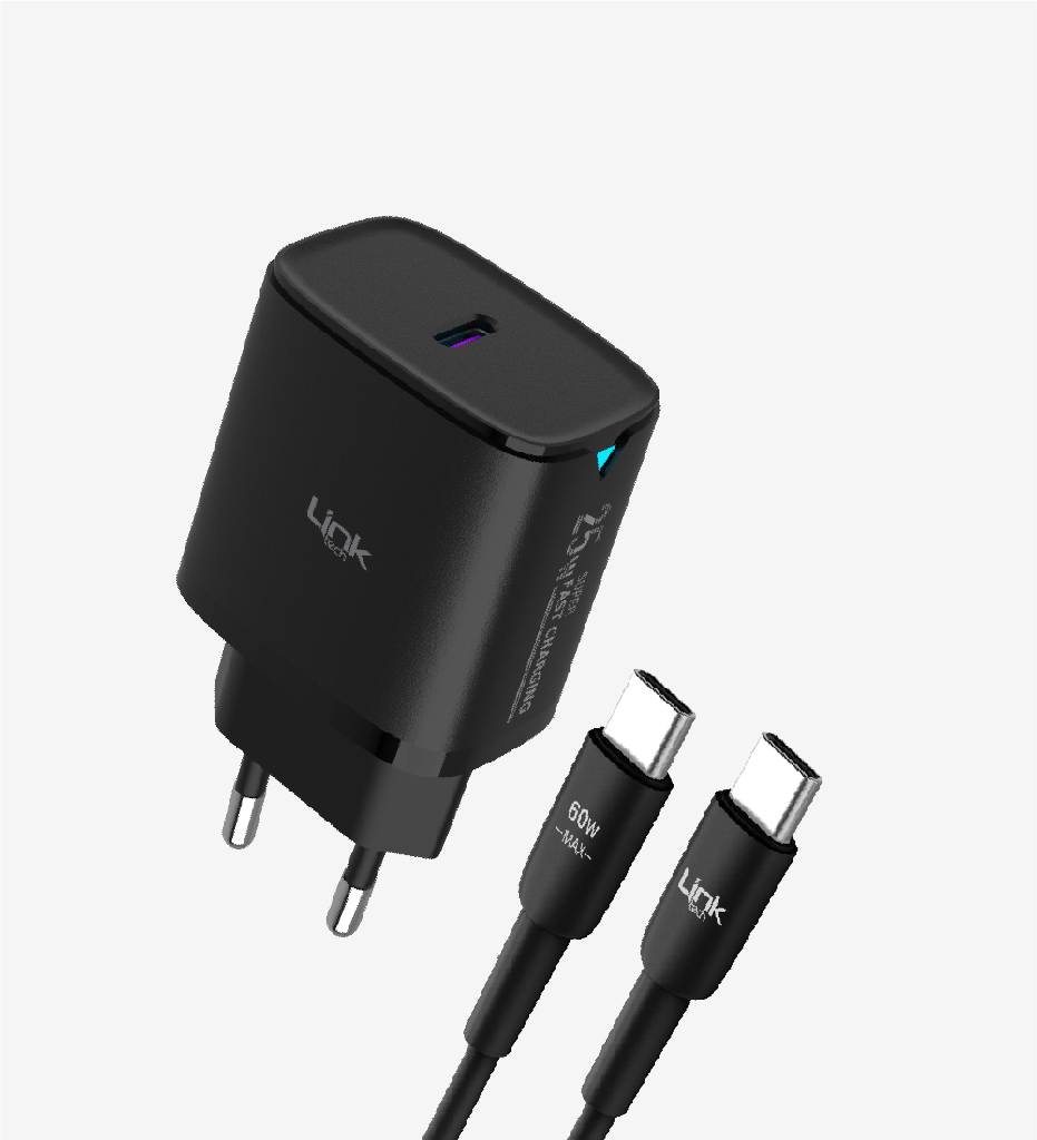 C311 Safe USB-C to USB-C Kablolu 25W Hızlı Şarj Aleti