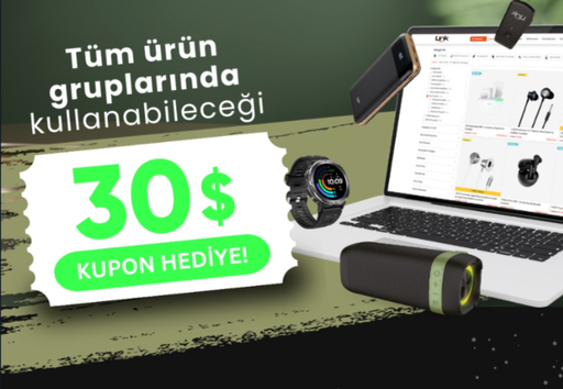 [KAM-MYS-30] Tüm Ürün Gruplarında 30$ Hediye Kupon!