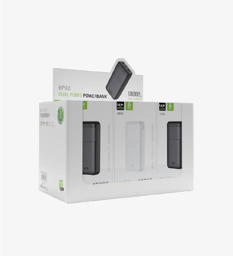 EP92 Strong ECO Çevre Dostu 18000 mAh PowerBank