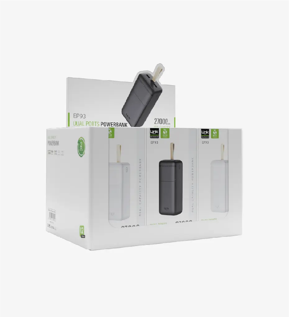 EP93 Strong ECO Çevre Dostu 27000 mAh PowerBank