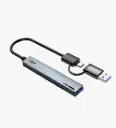 A210 4 in 1 USB-A, Type-C Hub